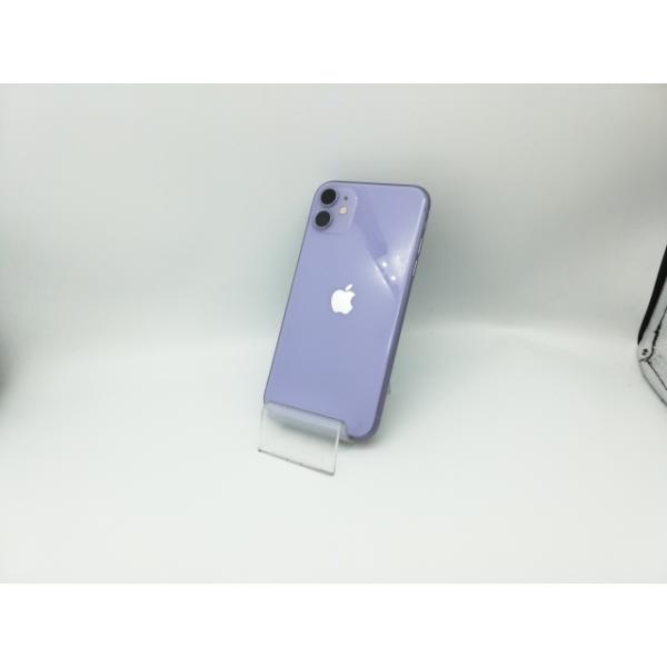中古】Apple 国内版 【SIMフリー】 iPhone 11 64GB パープル MWLX2J/A