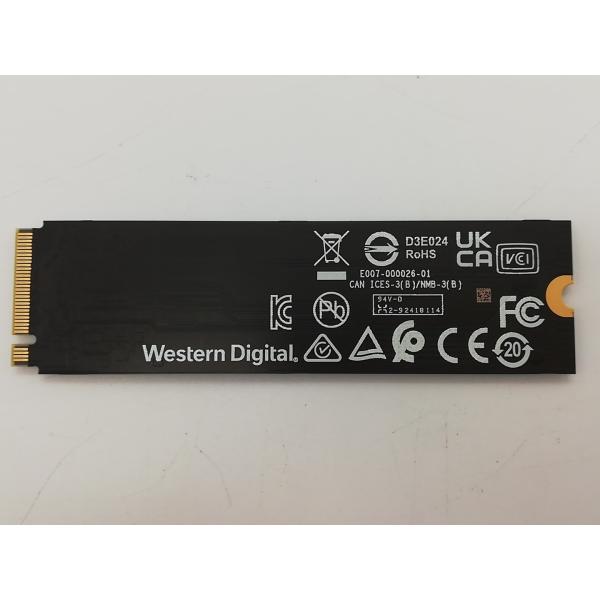 中古】W.D. WD_Black SN770 NVMe WDS200T3X0E 2TB/M.2 2280(PCIe4.0