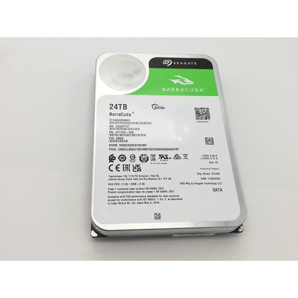 中古】Seagate ST24000DM001 BarraCuda 24TB/512MB/7200rpm/6Gbps