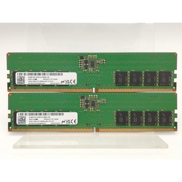 中古】DDR5 16GB 2枚組（合計32GB） DDR5-4800(PC5-38400