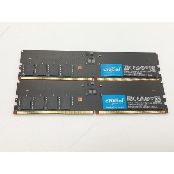 中古】DDR5 64GB 2枚組（合計128GB） DDR5-5600(PC5-44800