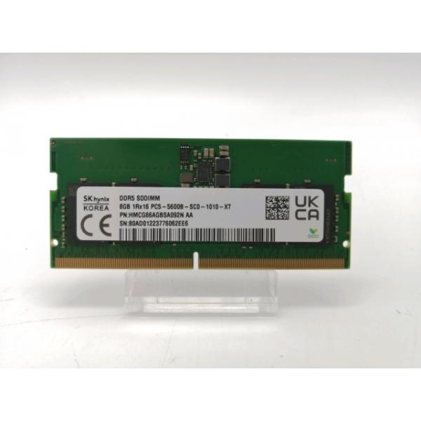 【中古】ノートPC用 SO-DIMM DDR5メモリ 8GB 2枚 中古】262PIN SODIMM 8GB DDR5-5600(PC5-44800)【ノートPC用】【秋葉2