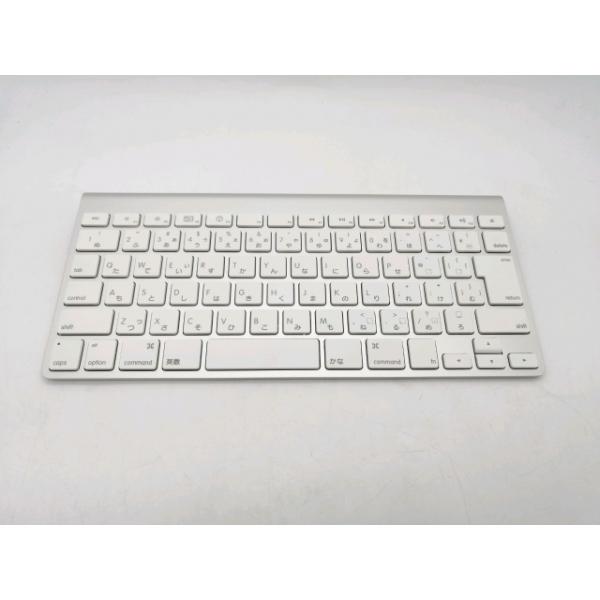 【中古】Apple Wireless Keyboard 2009（Aluminum/A1314） - JIS MC184J/A【DS秋葉】保証期間１週間