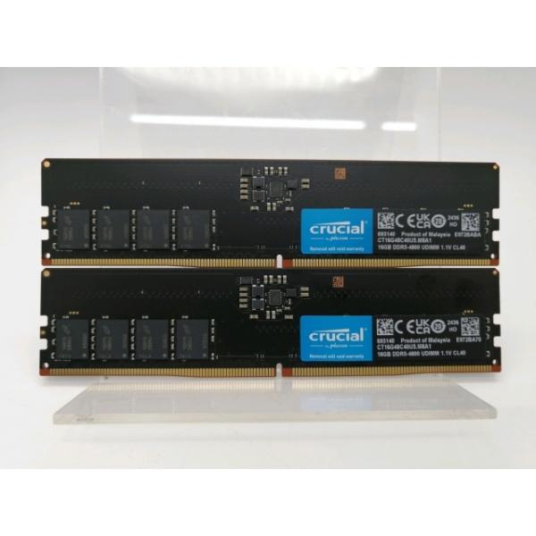 中古】DDR5 16GB 2枚組（合計32GB） DDR5-4800(PC5-38400