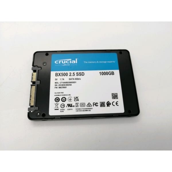 中古】Crucial BX500(CT1000BX500SSD1) 1TB/SSD/6GbpsSATA【秋葉2号