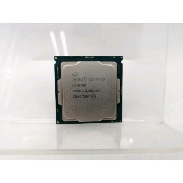 【中古】Intel Core i7-8700 (3.2GHz/TB:4.6GHz) bulk LGA1151/6C/12T/L3 12M/UHD630/TDP65W【秋葉2号】保証期間１週間