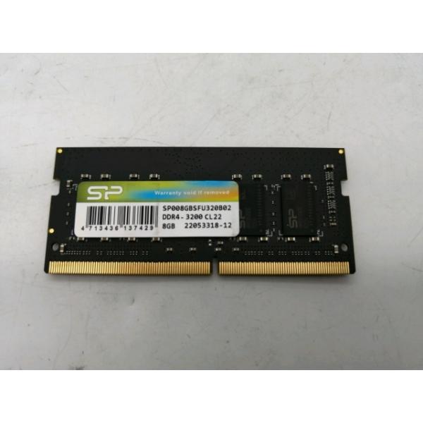 【中古】260PIN 8GB DDR4-3200(PC4-25600) SODIMM 【ノートPC用】【秋葉2号】保証期間１週間