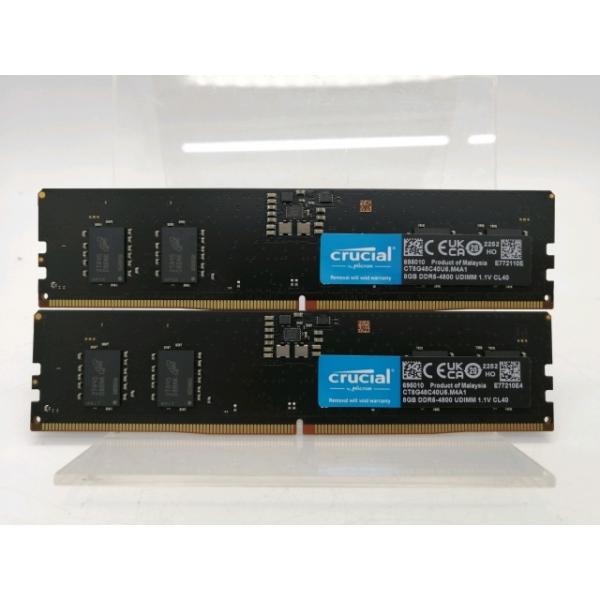 中古】DDR5 8GB 2枚組（合計16GB） DDR5-4800(PC5-38400