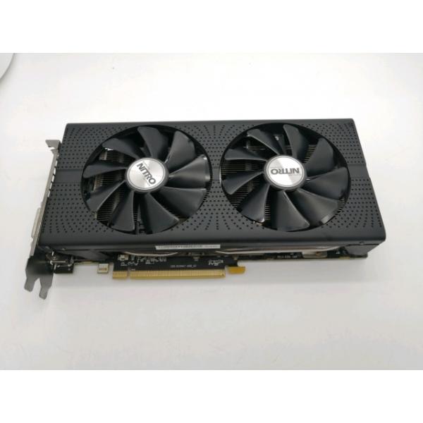 【中古】SAPPHIRE NITRO+ RADEON RX 480 8G GDDR5 PCI-E DUAL HDMI / DVI-D / DUAL DP OC（11260-01-20G)【秋葉2号】保証期間１週間