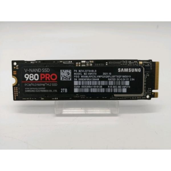 【未開封品】980 PRO MZ-V8P2T0B/IT 中古】SAMSUNG 980 Pro (MZ-V8P2T0B/IT) 2TB/M.2 2280(PCIe4.0 NVMe