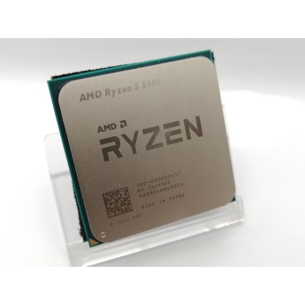 【中古】AMD Ryzen 5 5500 6コア12スレッド CPU Amazon | AMD Ryzen 5 5500 with Wraith Stealth Cooler 3.6GHz