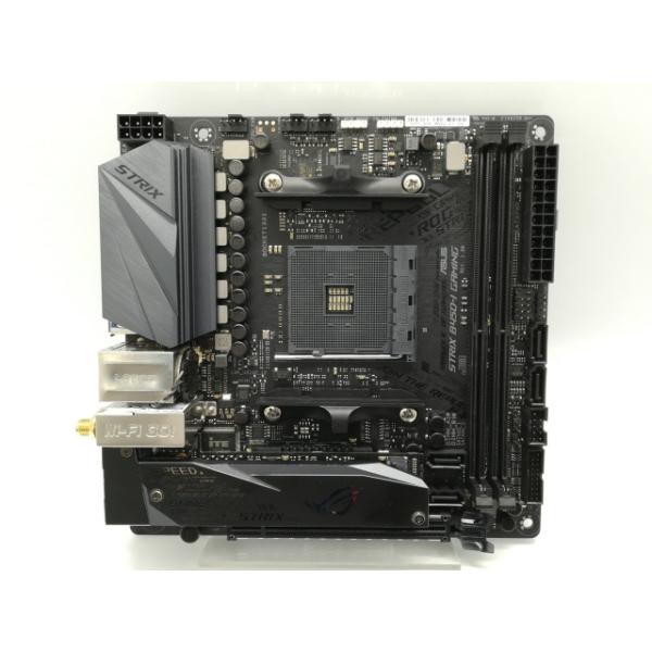 中古】ASUS ROG STRIX B450-I GAMING B450/AM4/11ac+BT4.2/Mini-ITX