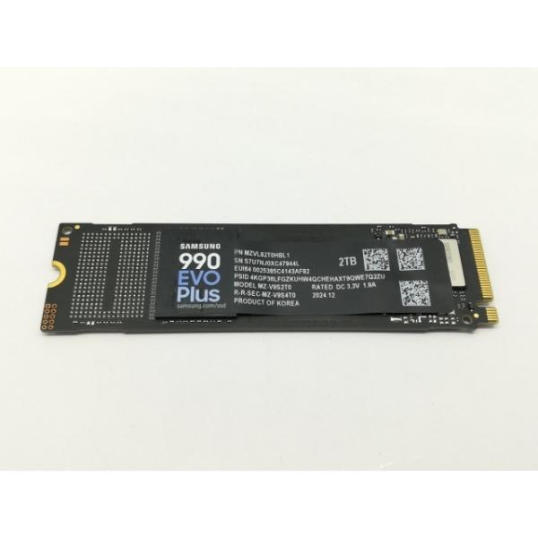 中古】SAMSUNG 990 EVO Plus MZ-V9S2T0B-IT 2TB (M.2 2280/PCIe5.0