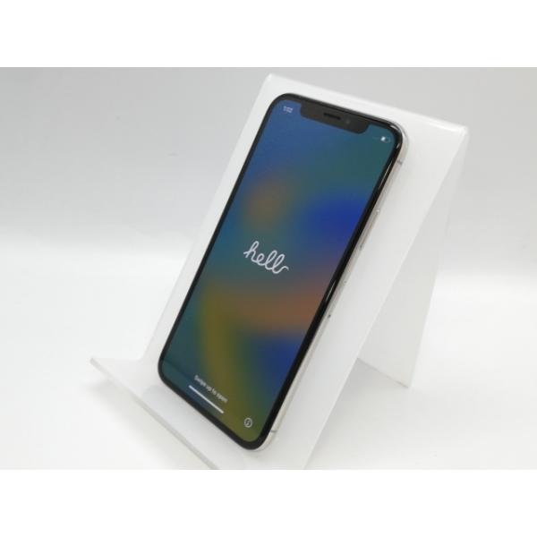 中古】Apple docomo 【SIMロック解除済み】 iPhone X 64GB シルバー