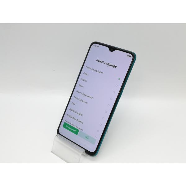 中古】Oppo 楽天モバイル 【SIMフリー】 Reno A 6GB 128GB ブルー
