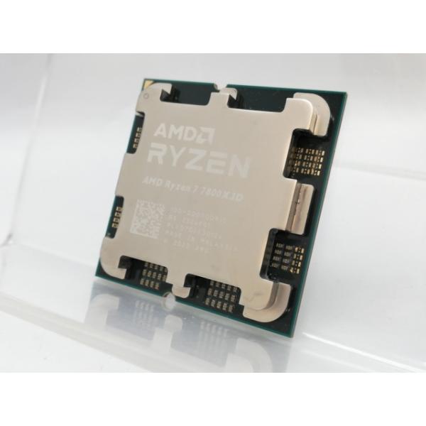中古】AMD Ryzen 7 7800X3D (4.2GHz/TC:5GHz) BOX AM5/8C/16T/L3