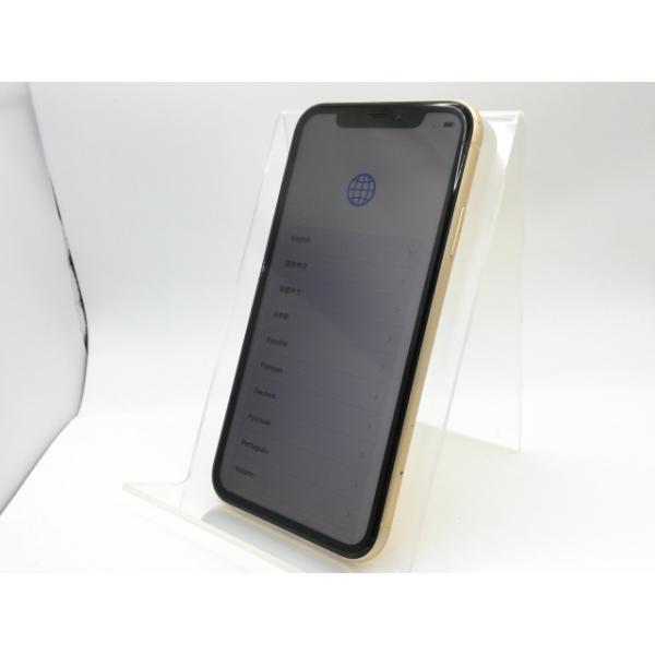 中古】Apple au 【SIMロック解除済み】 iPhone XR 128GB イエロー
