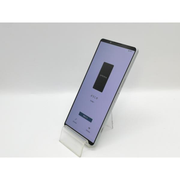 中古】SONY au 【SIMフリー】 Xperia 1 IV アイスホワイト 12GB 256GB