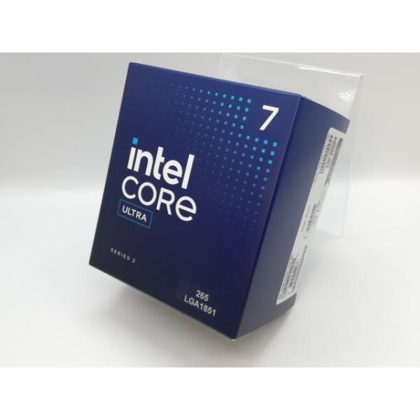未使用】Intel Core Ultra 7 265 (2.4GHz) Box LGA1851/20C(P:8C/E:12C