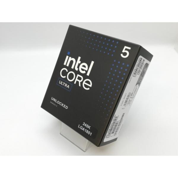【未使用品】Intel Core Ultra 5 245K 未使用】Intel Core Ultra 5 245K(4.2GHz) Box LGA1851/14C(P:6C/E:8C