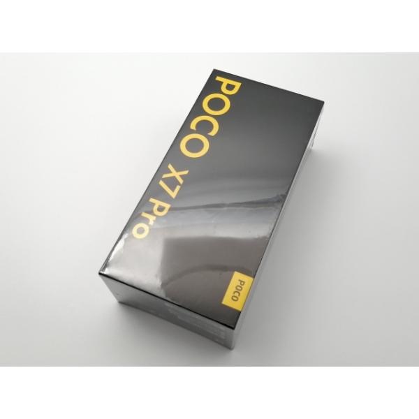 未使用】Xiaomi 国内版 【SIMフリー】 Poco X7 Pro ブラック 8GB 256GB