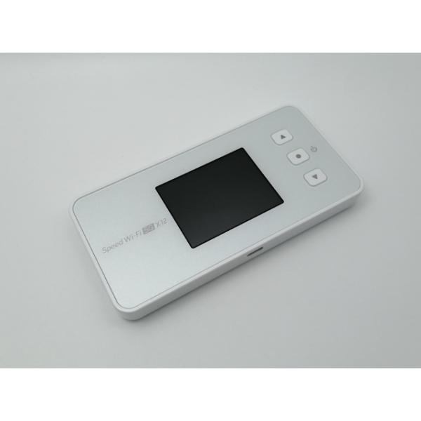 中古】NEC au 【SIMフリー】 Speed Wi-Fi 5G X12 NAR03 アイス