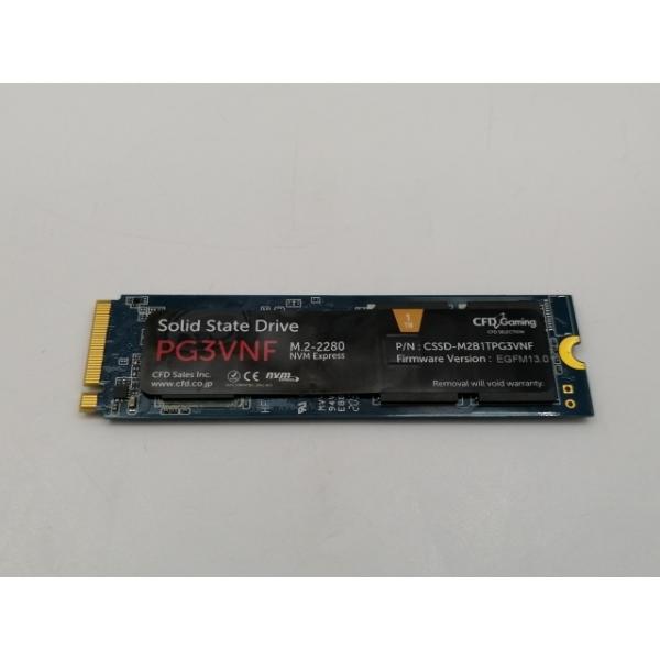 中古】CFD PG3VNF（CSSD-M2B1TPG3VNF） 1TB/M.2 2280(PCIe4.0 NVMe
