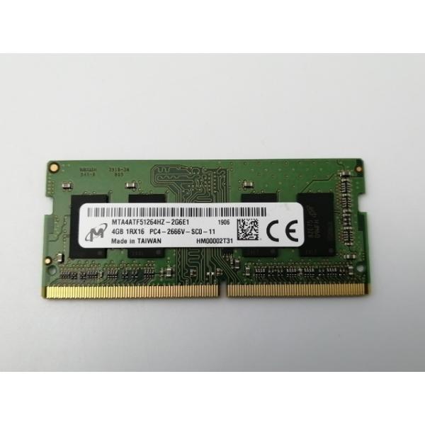 中古】260PIN 4GB DDR4-2666(PC4-21300) SODIMM 【ノートPC用】【博多