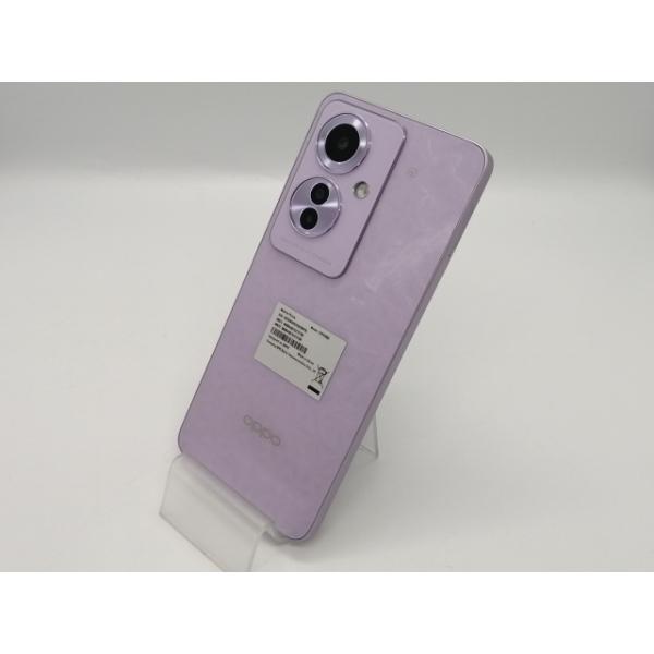 中古】Oppo 国内版 【SIMフリー】 OPPO Reno11 A コーラルパープル 8GB