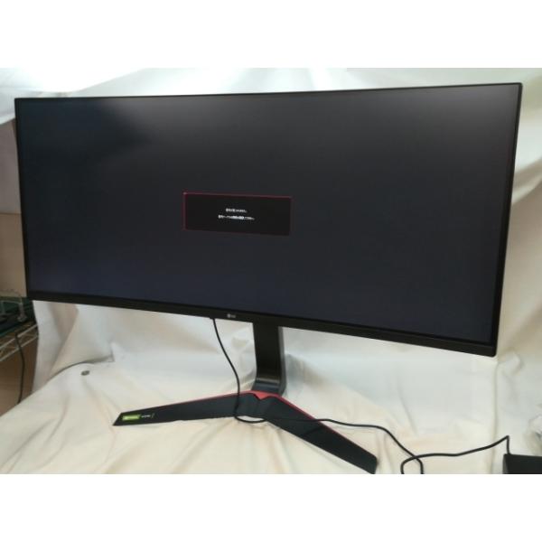 中古】LG電子 34GL750-B[34インチ曲面ワイド/2560x1080/IPS/5ms(GtoG 