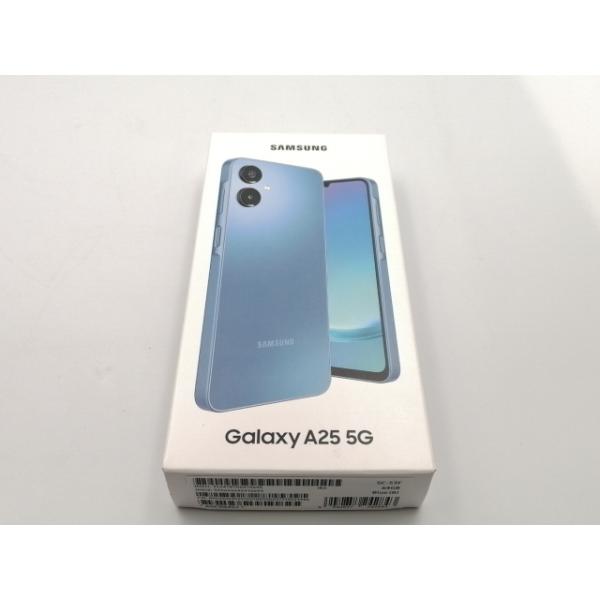 未使用】SAMSUNG docomo 【SIMフリー】 Galaxy A25 5G ブルー 4GB 64GB