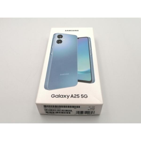 未使用】SAMSUNG docomo 【SIMフリー】 Galaxy A25 5G ブルー 4GB 64GB
