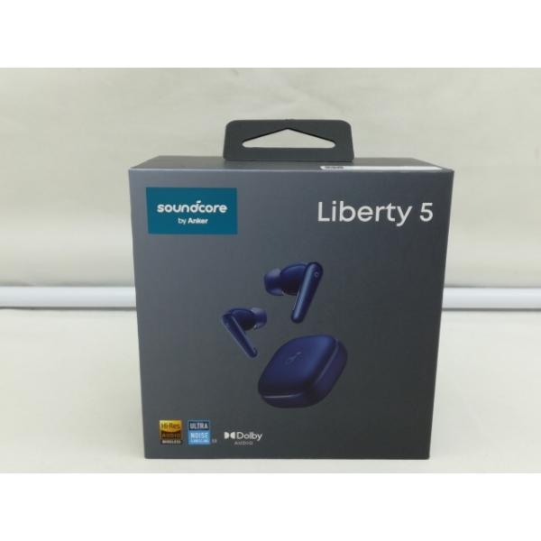 未使用】Anker Soundcore Liberty 5 A3957N31 [ディープブルー]【川崎