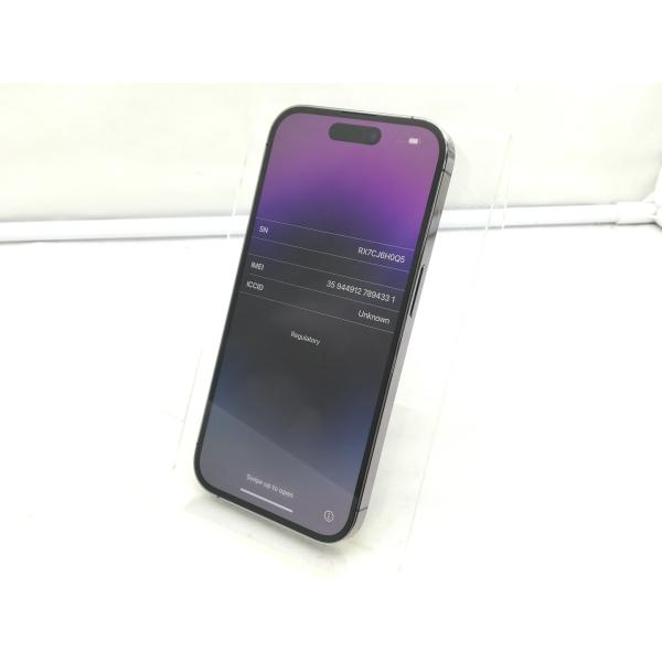 中古】Apple 国内版 【SIMフリー】 iPhone 14 Pro 512GB ディープ