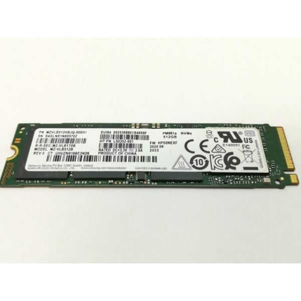 ■分類：SSD■ランク：中古■メーカー：各社■製造番号：S4GLNX1N805702■備考：メーカー：SAMSUNG 型番：PM981a MZVLB512HBJQ-000H1 付属品：本体のみ■保証期間：１週間■注意事項：お客様のモニター発...