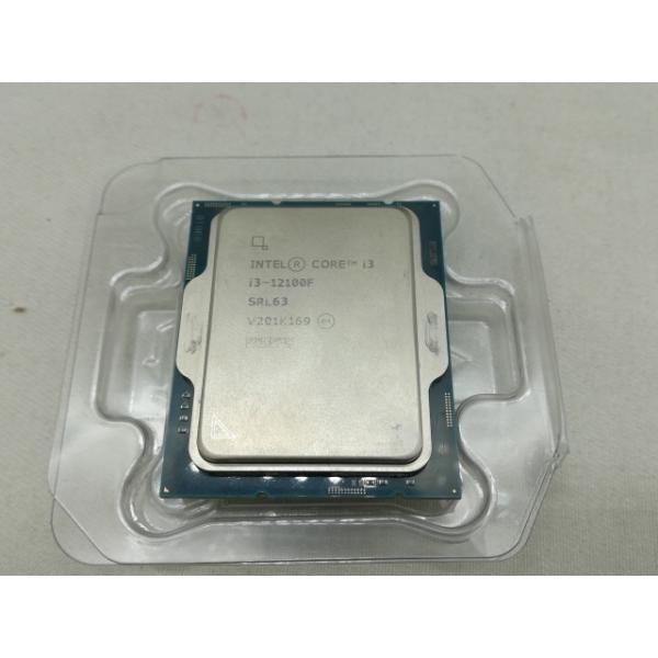 動作確認済　intel core i3 12100F 中古品 中古】Intel Core i3-12100F(3.3GHz) Box LGA1700/4C(P:4C/E:0C)/8T/L3