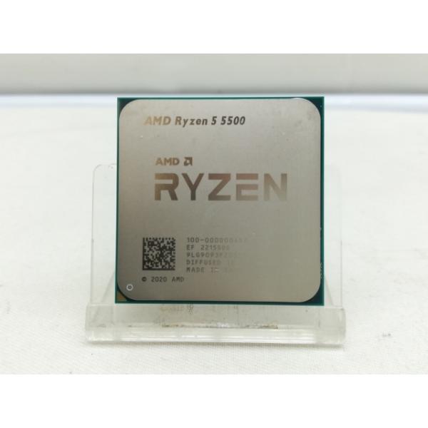 中古】AMD Ryzen 5 5500 (3.6GHz/TC:4.2GHz) BOX AM4/6C/12T/L3 16MB