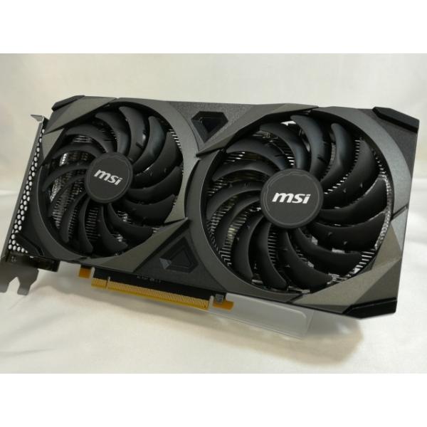 中古】MSI GeForce RTX 3060 VENTUS 2X 12G OC V2 RTX3060(LHR)/12GB