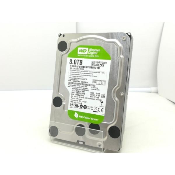 中古】W.D. WD30EZRX WD Green 3TB/回転数可変/64MB/6Gbps【川崎】保証