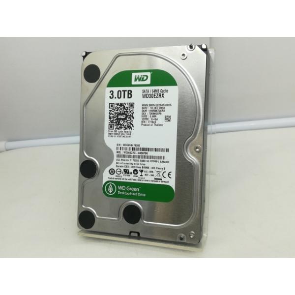 中古】W.D. WD30EZRX WD Green 3TB/回転数可変/64MB/6Gbps【川崎】保証