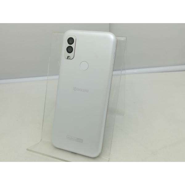 中古】KYOCERA ymobile 【SIMフリー】 Android One S10 ホワイト 4GB