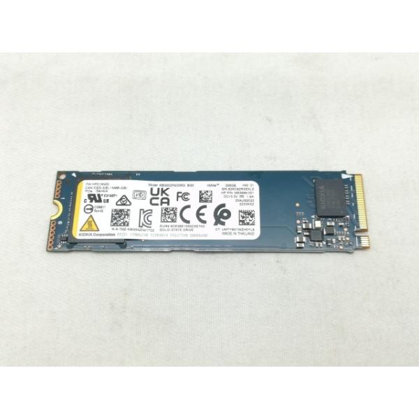 ■分類：SSD■ランク：中古■メーカー：各社■製造番号：82KC92RXEXL5■備考：KIOXIAKBG502ZNV256G付属品：本体のみ■保証期間：１週間■注意事項：お客様のモニター発色の具合によって、実際の商品と色合いが異なる場合が...