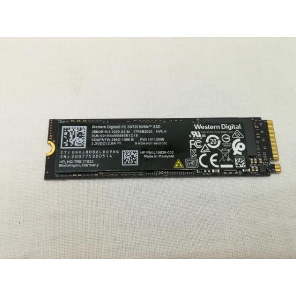 中古】各社 256GB SSD (M.2 2280/PCIe3.0 NVMe)【川崎】保証期間1週間