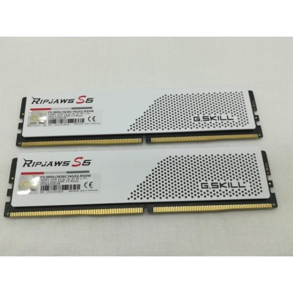 中古】DDR5 16GB 2枚組（合計32GB） DDR5-5600(PC5-44800