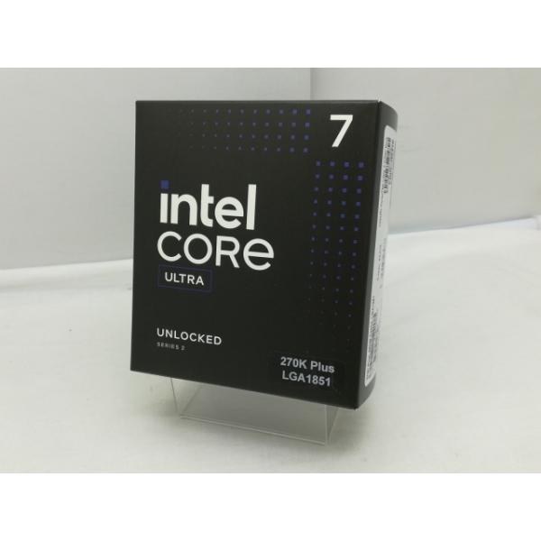 未使用】Intel Core Ultra 7 270K Plus (3.7GHz) Box LGA1851/24C(P:8C