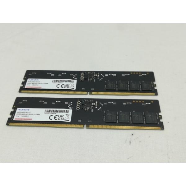 【未使用品】 DDR5-4800 32GBメモリ16GB×2 PC5-38400 中古】DDR5 16GB 2枚組（合計32GB） DDR5-4800(PC5-38400