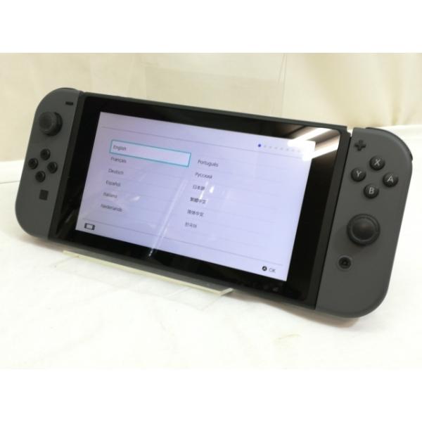 中古】Nintendo Switch 本体 Joy-Con(L)/(R) グレー HAC-S-KAAAA