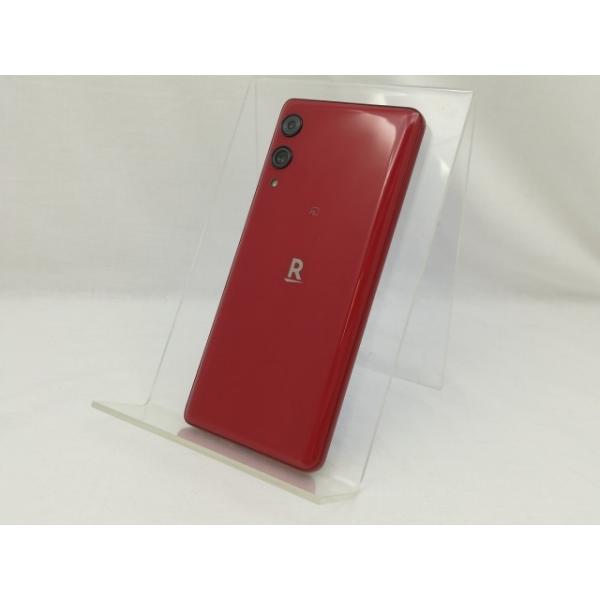 中古】Wiko 楽天モバイル 【SIMフリー】 Rakuten Hand 5G クリムゾン
