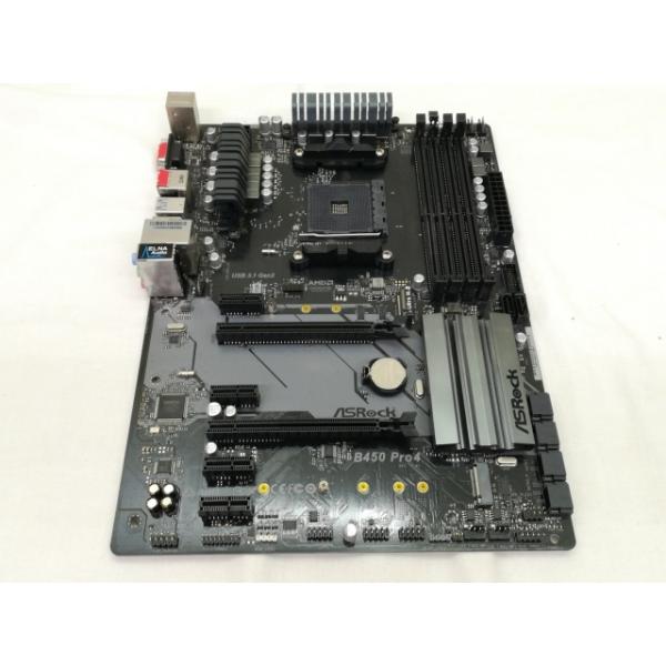 【中古】ASRock B450 Pro4 B450/AM4/ATX【川崎】保証期間１週間