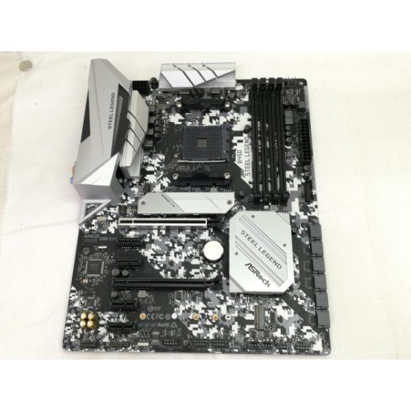 【中古】ASRock B450 Steel Legend B450/AM4/ATX【川崎】保証期間１週間